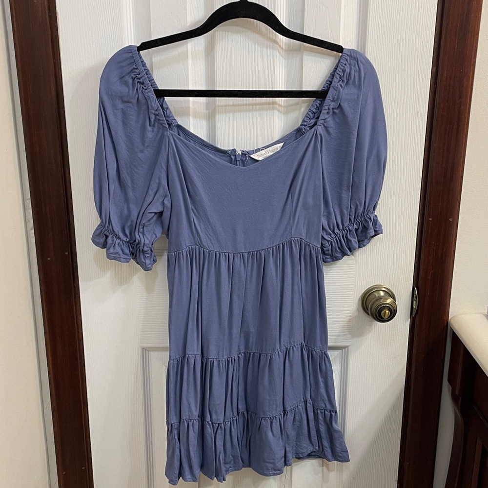Beyond Yoga Blue Mini Dress